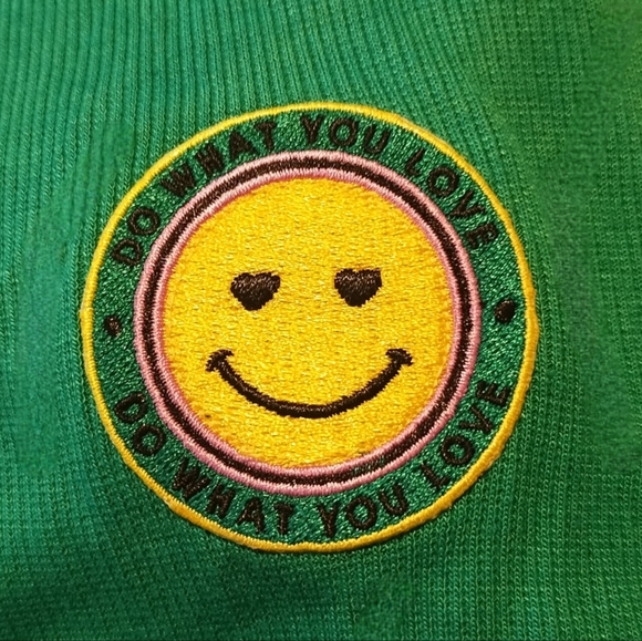 FRAYED JEANS | Green Ribbed Drop Shoulders Elbow Sleeve Crew Neck T-Shirt L - Picture 5 of 6